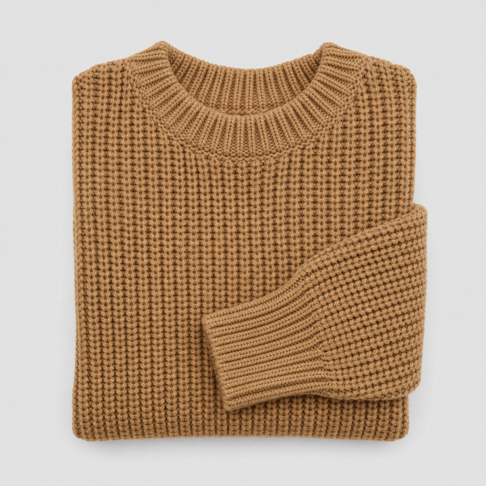 Wollen Trui Camel