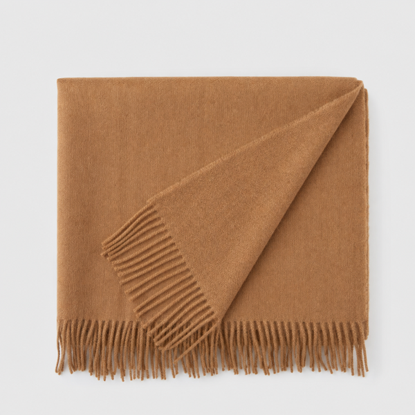 Wollen Sjaal Camel